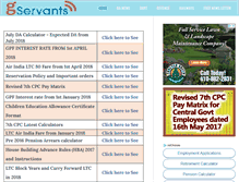 Tablet Screenshot of gservants.com